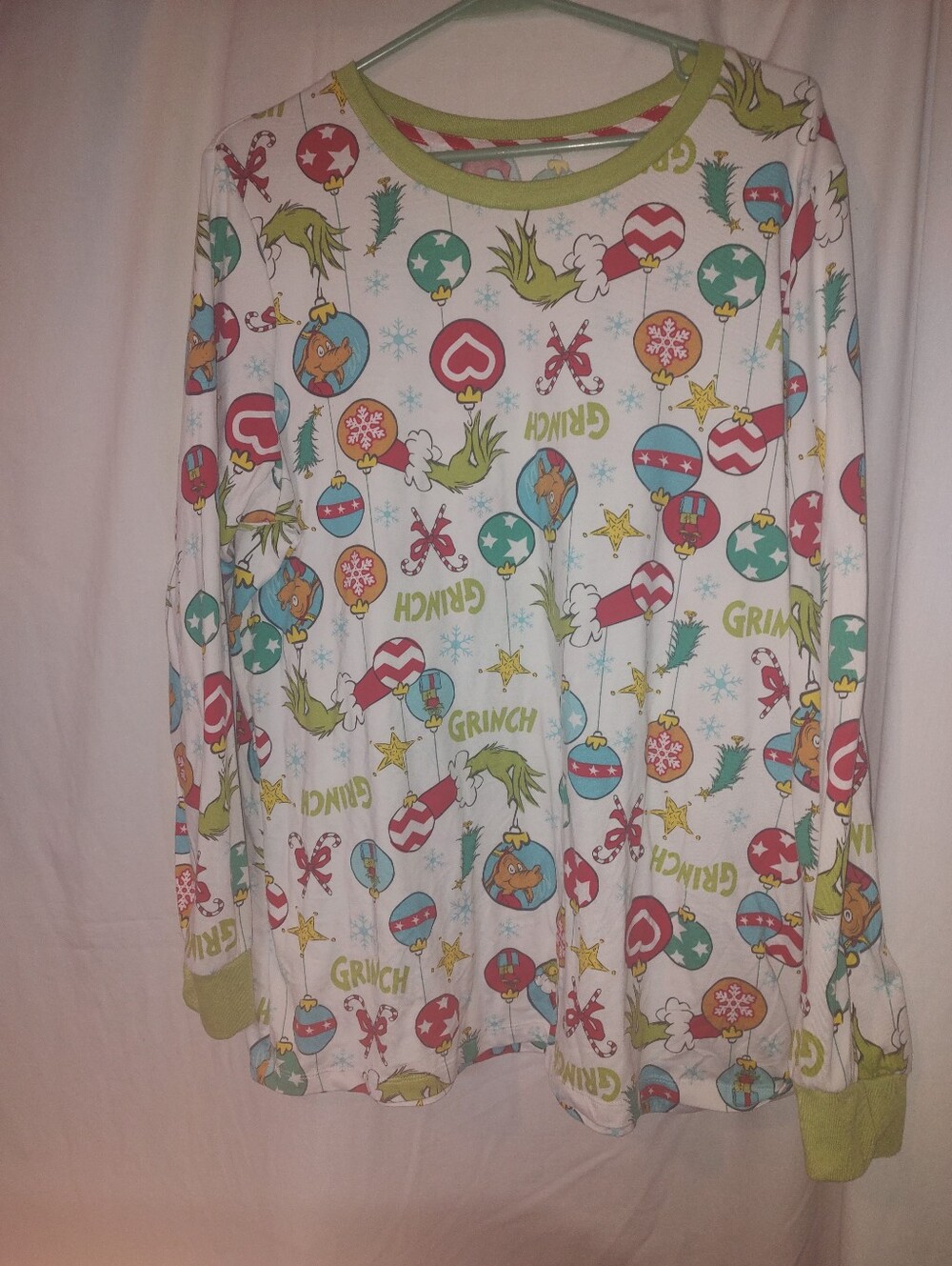 Grinch Pajama Shirt